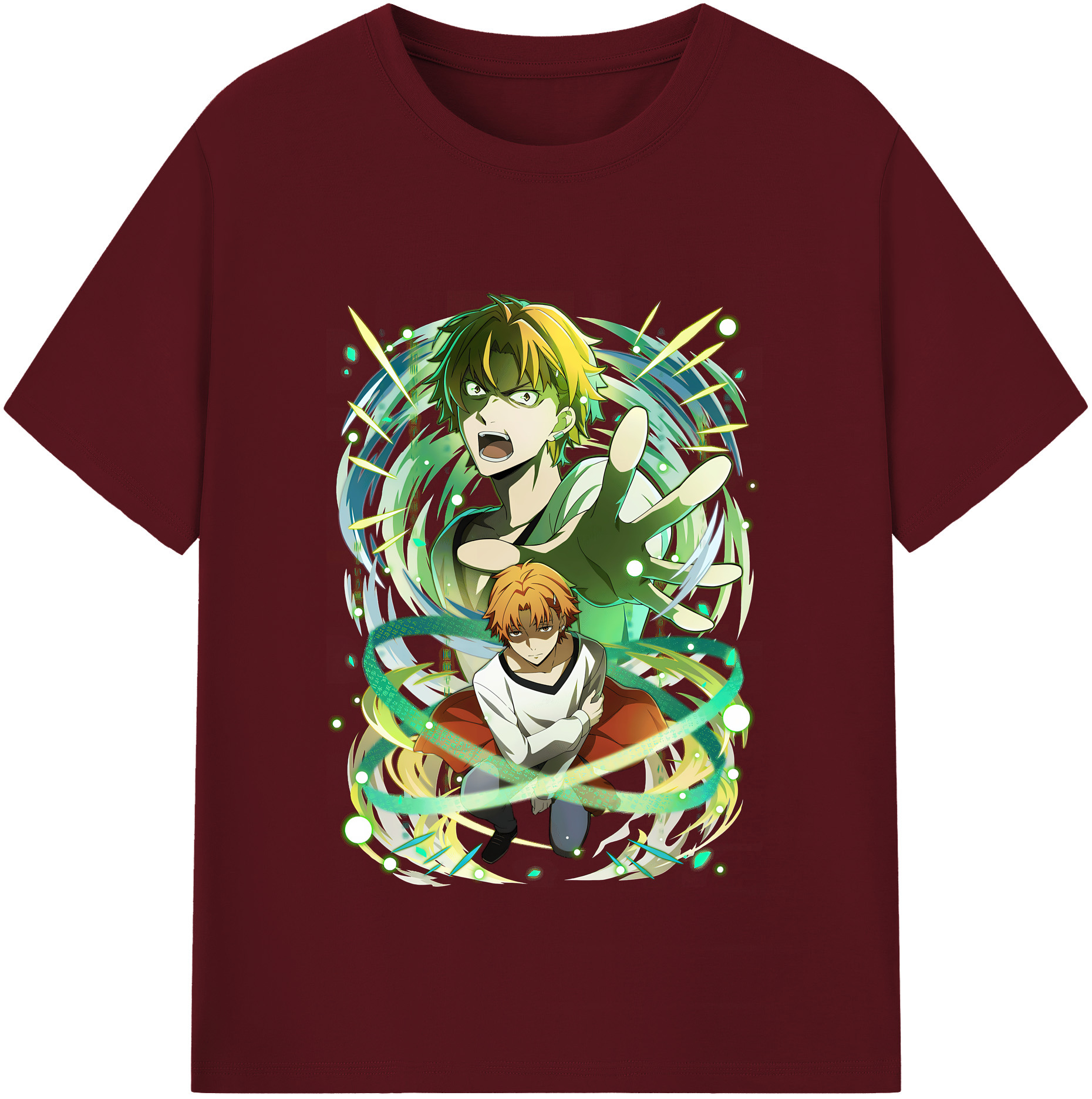 （画像用） 文豪ストレイドッグス Bungo Stray Dogs 綿100％半袖Tシャツ（フロントプリント）